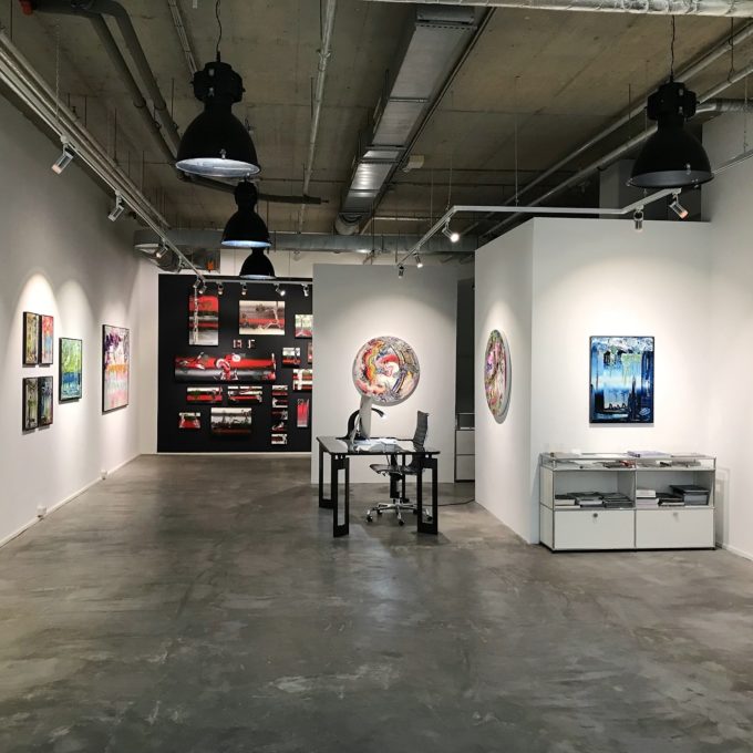 Ausstellungsansicht Christian Marx Galerie
