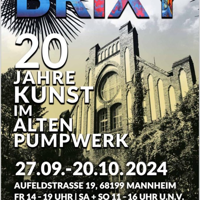 Einladung 20 Jahre Kunst im Alten Pumpwerk