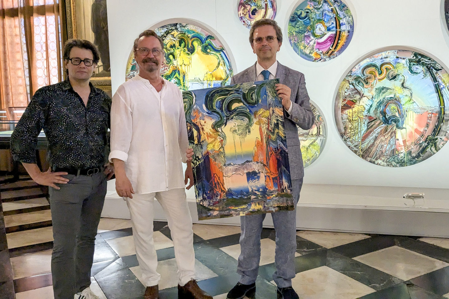 Dirk Geuer, Dietmar Brixy, Dr. Stefano Trovato