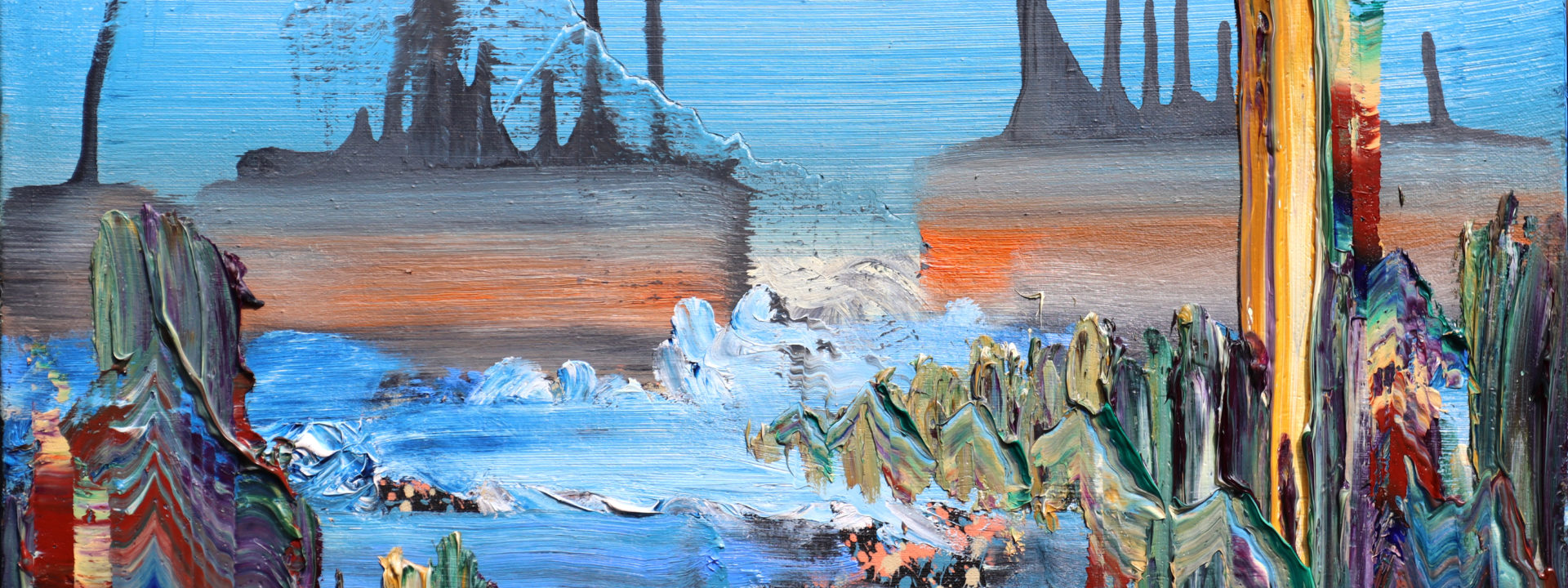 Wanderlust, 2026, Öl auf Nessel, 50 x 60 cm