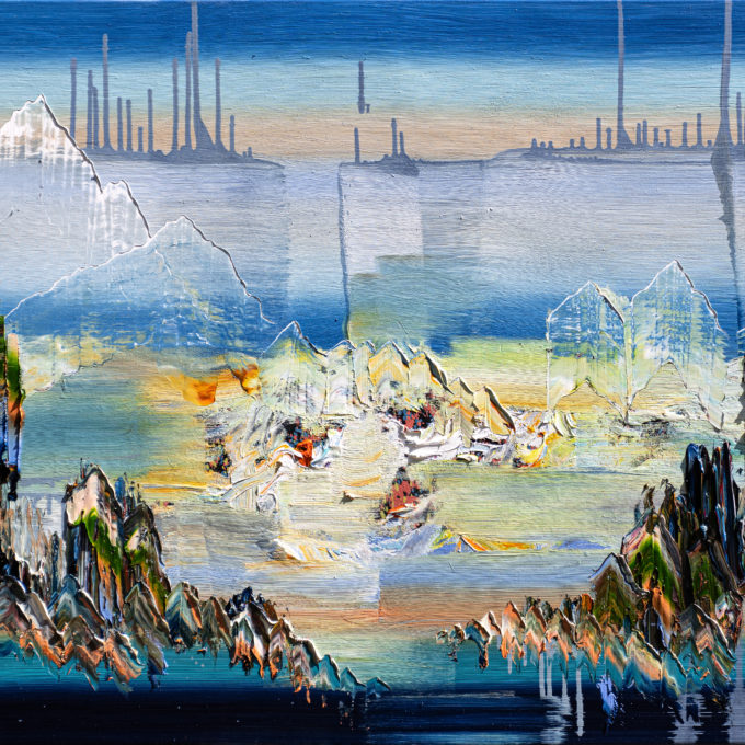 Wanderlust, 2026, 2026, Öl auf Nessel, 90 x 140 cm