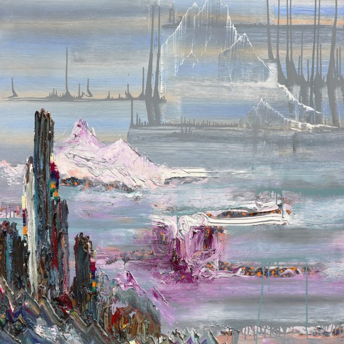 Wanderlust, 2026, Öl auf Nessel, 180 x 140 cm