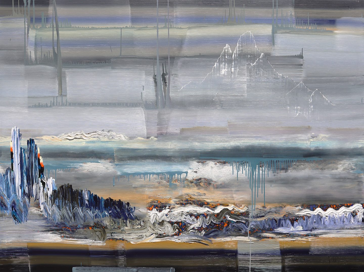  Wanderlust, 2026, Öl auf Nessel, 180 x 240 cm